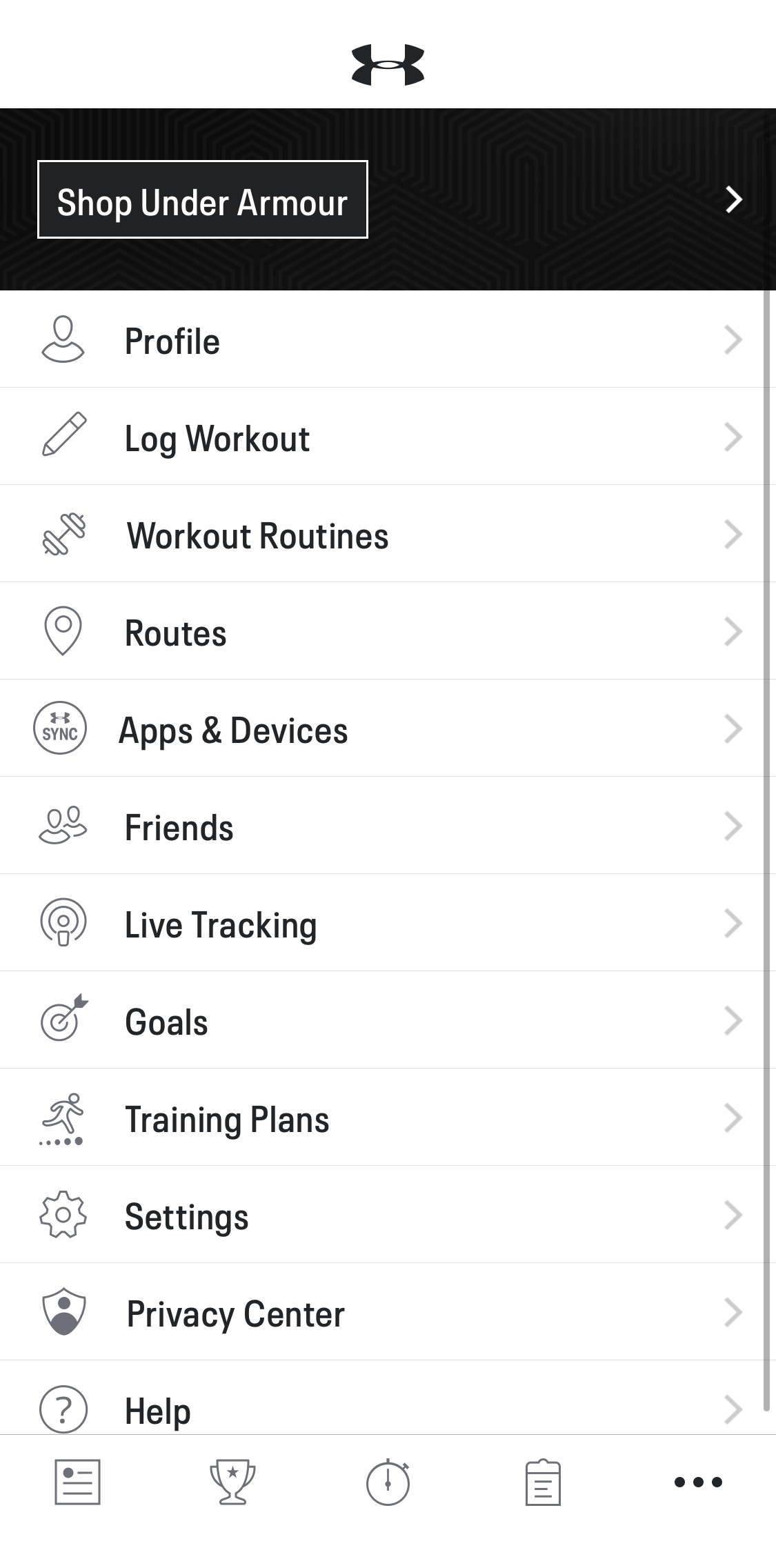 MyFitnessPal – Under Armour