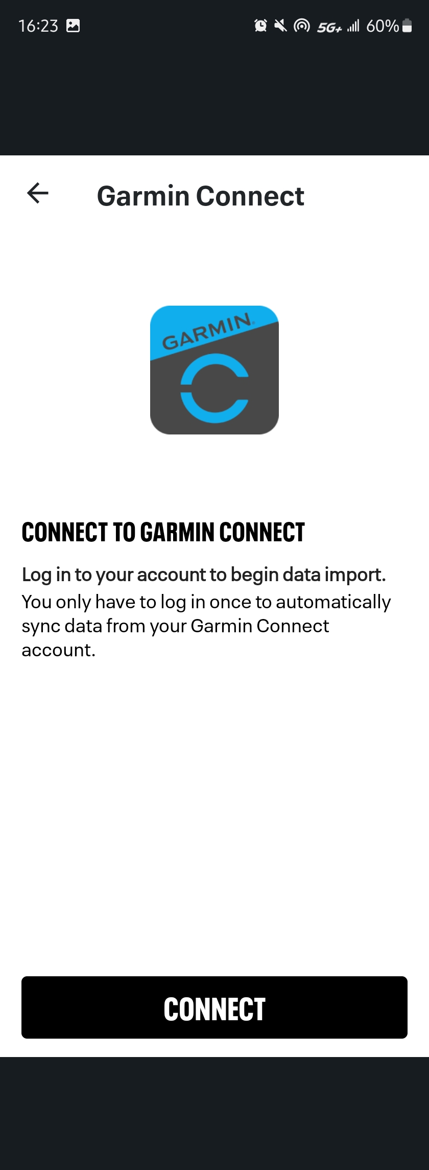 Mapmyrun to store garmin connect