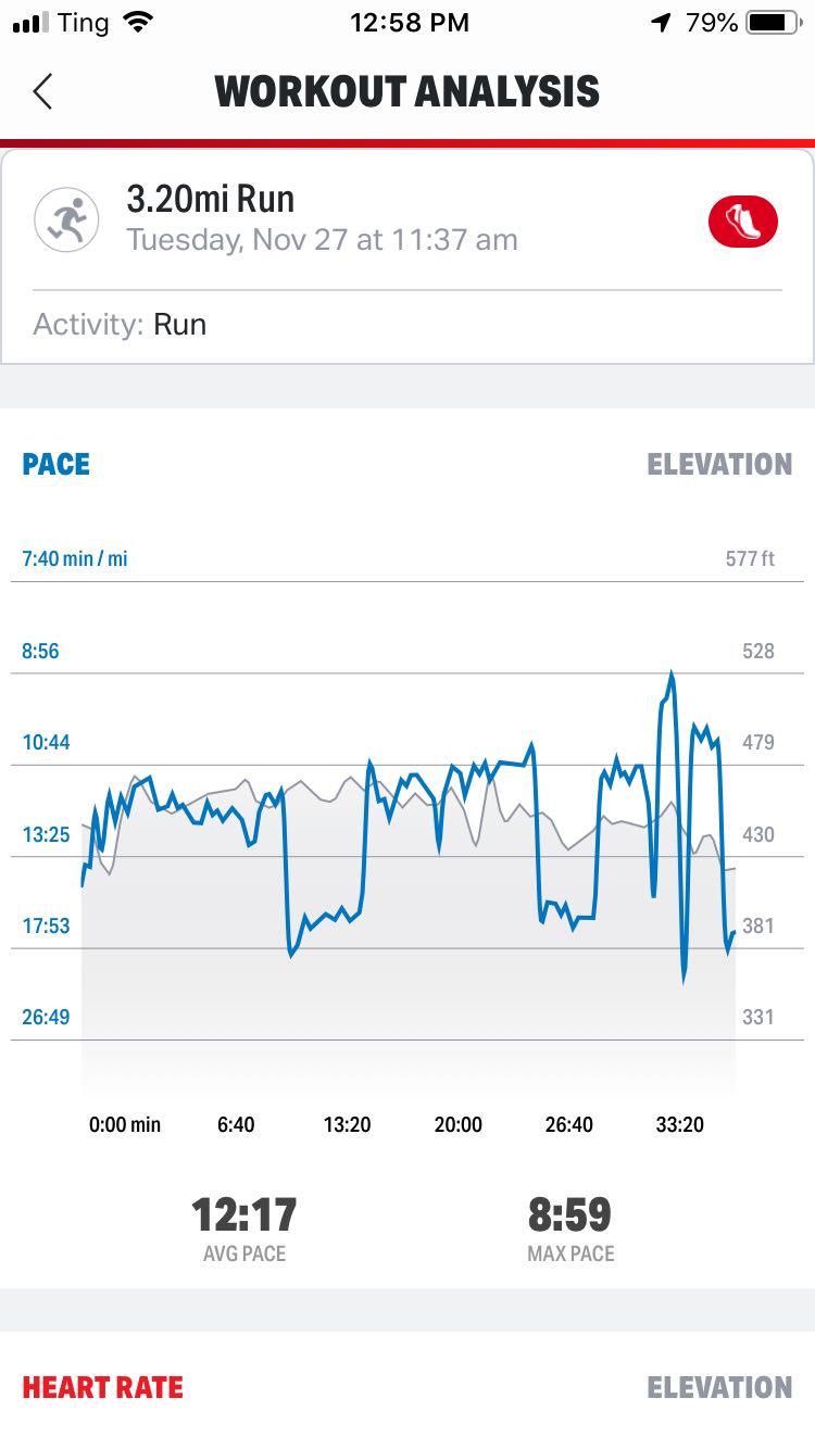 Track my run under sales armour