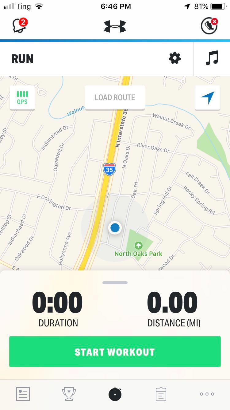 Under armour sale shoes tracking app