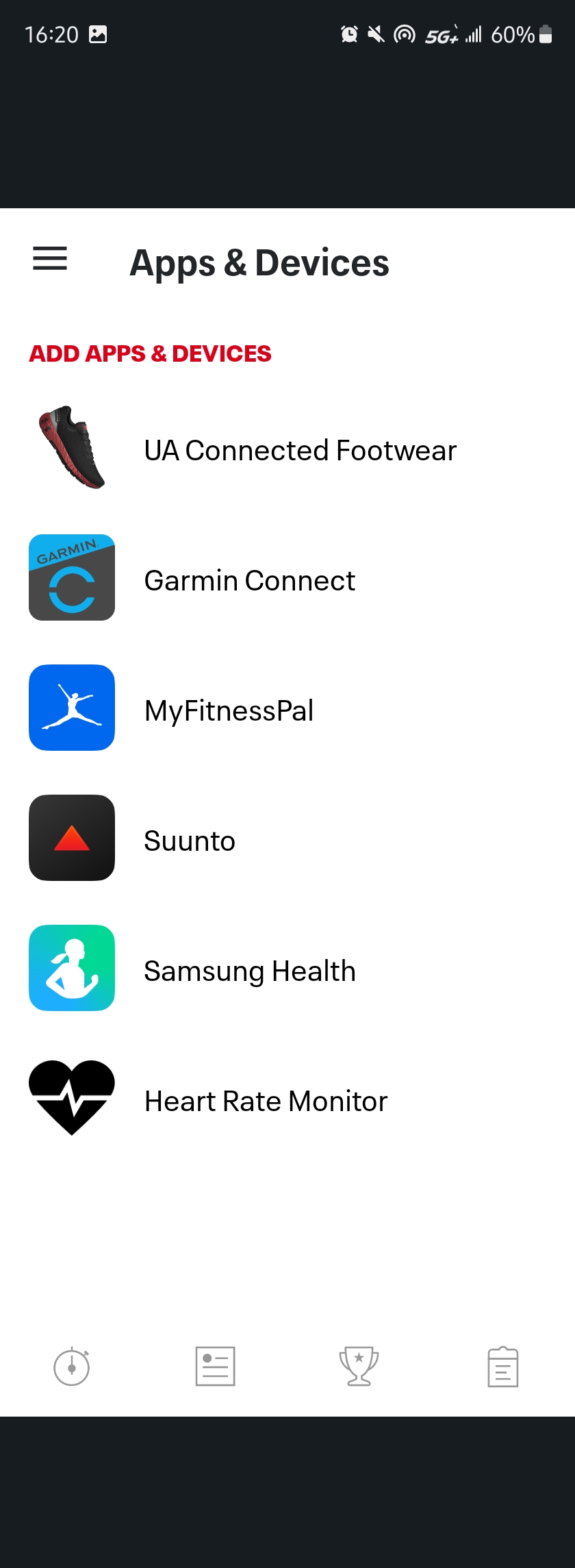 Myfitnesspal best sale samsung health