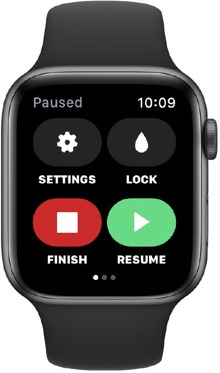 Apple Watch Premiers pas MapMyFitness