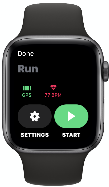 Apple Watch Einstellungen Fehlerbehebung MapMyFitness