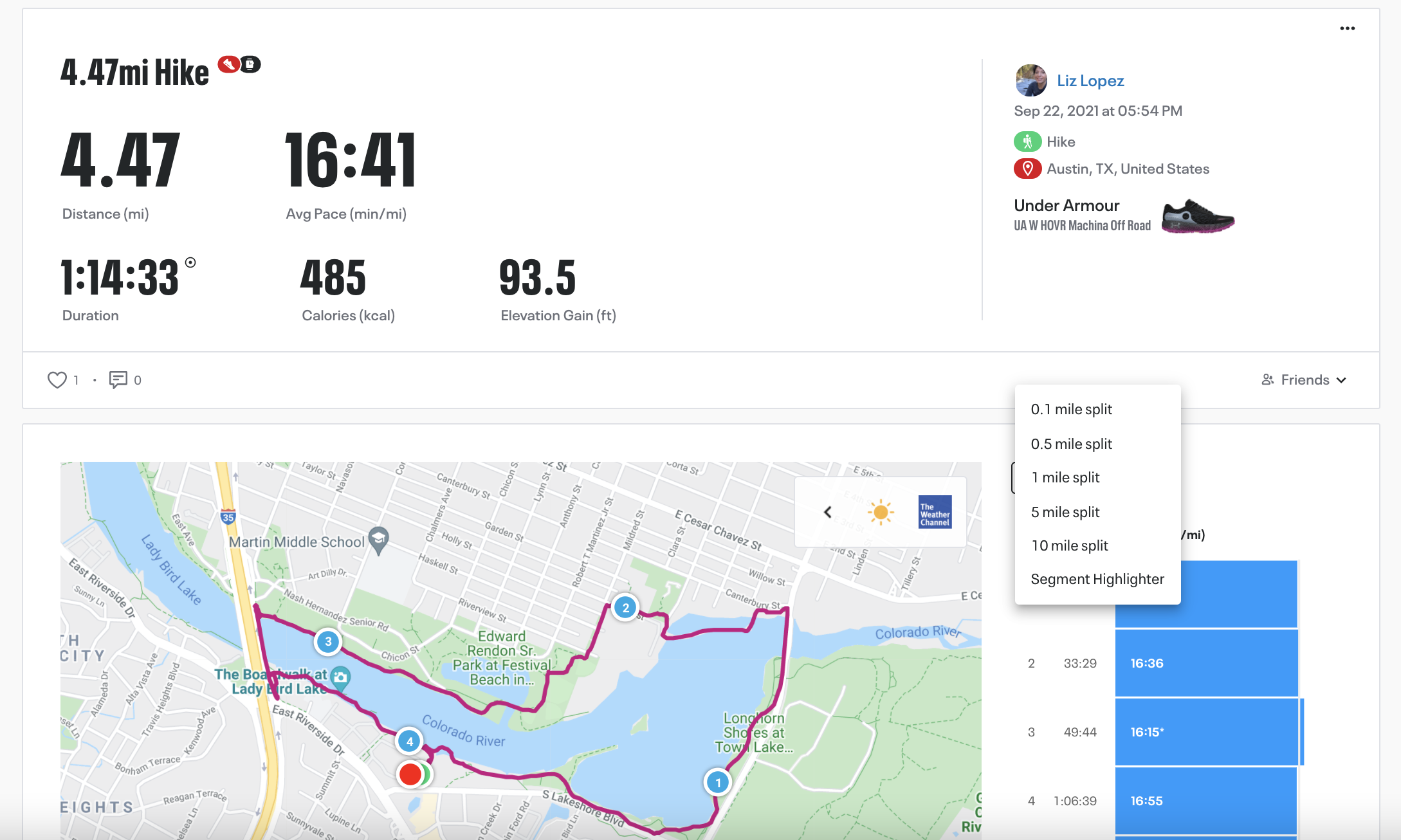 Map my run under armor online