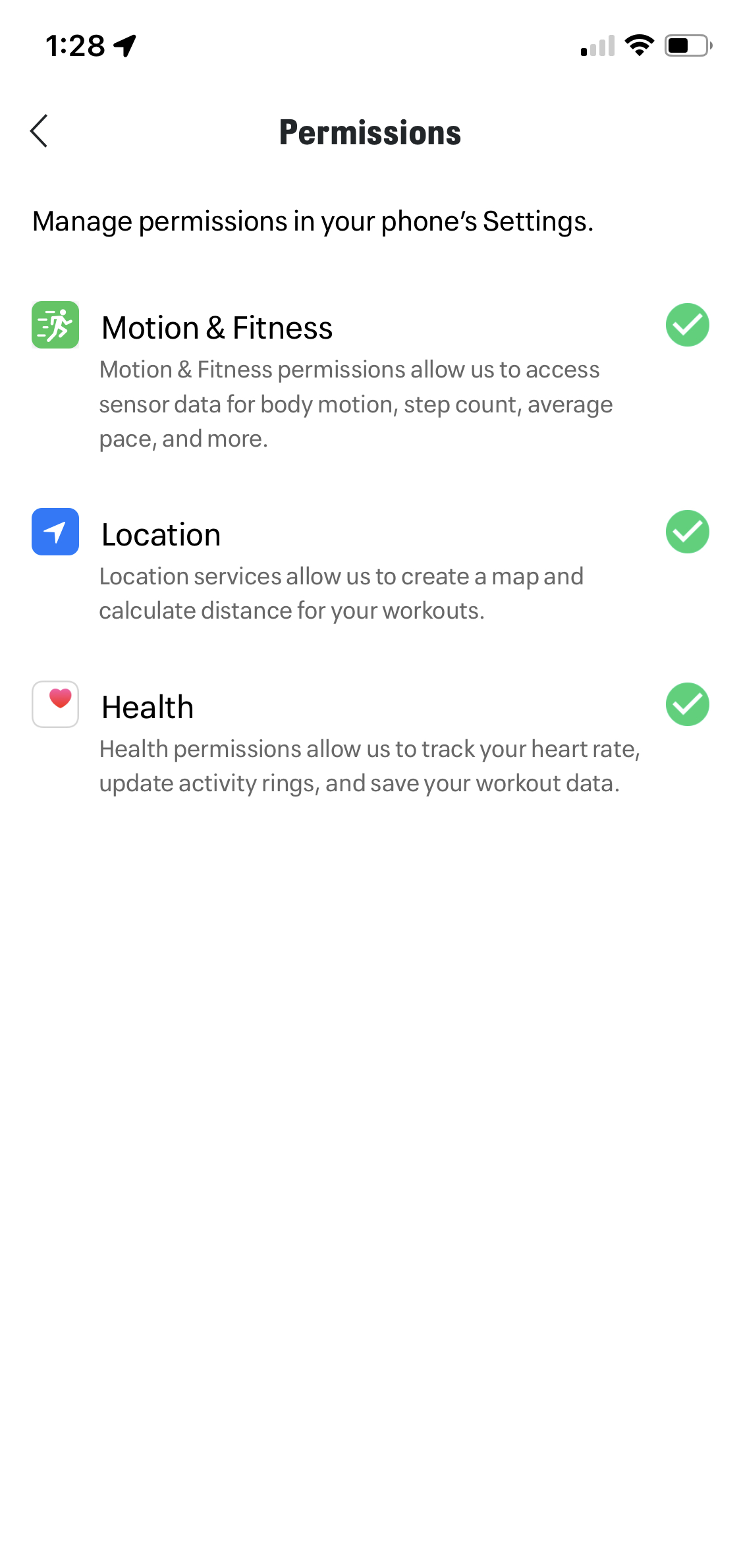 Under armour record not store syncing with apple health