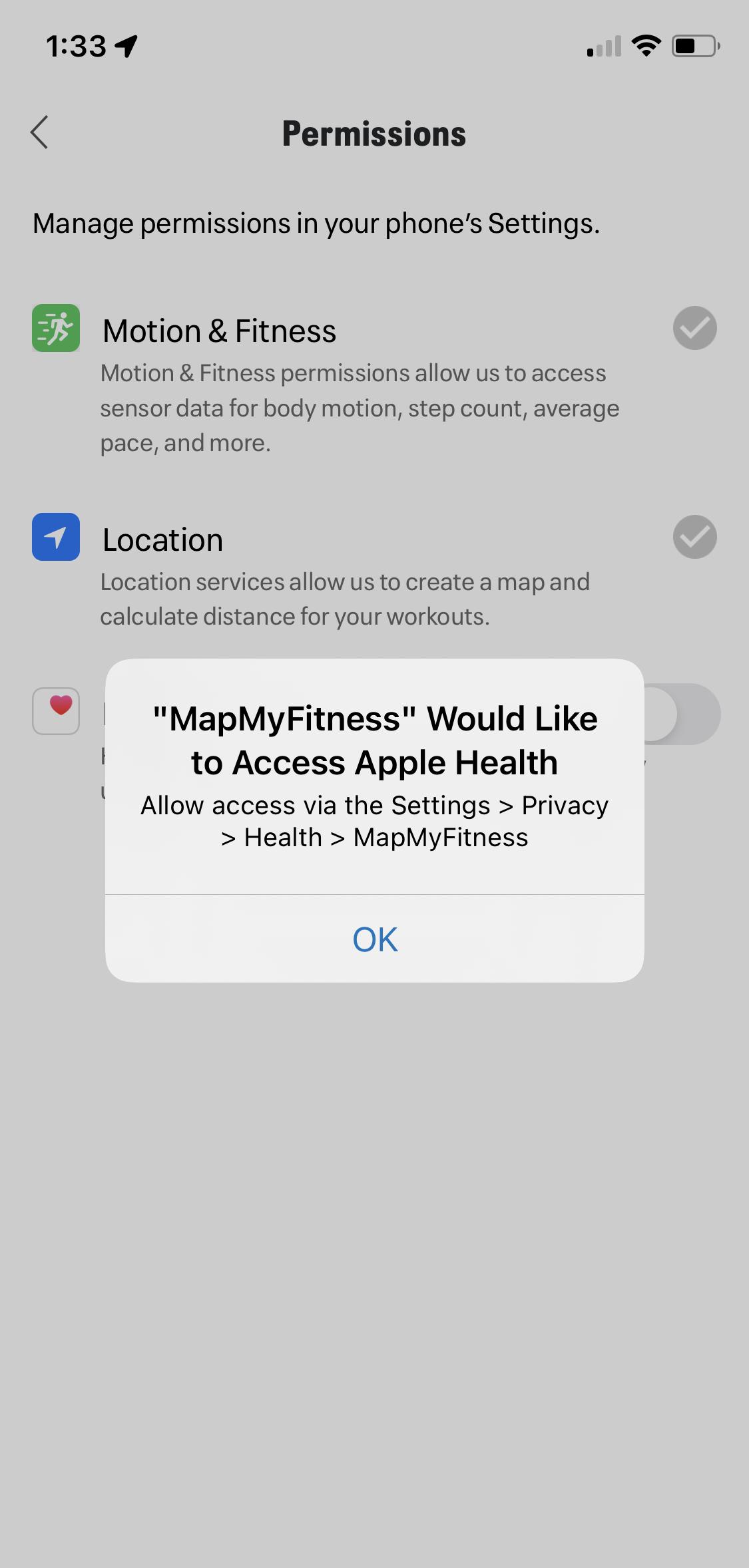 Under armour record not syncing with store apple health