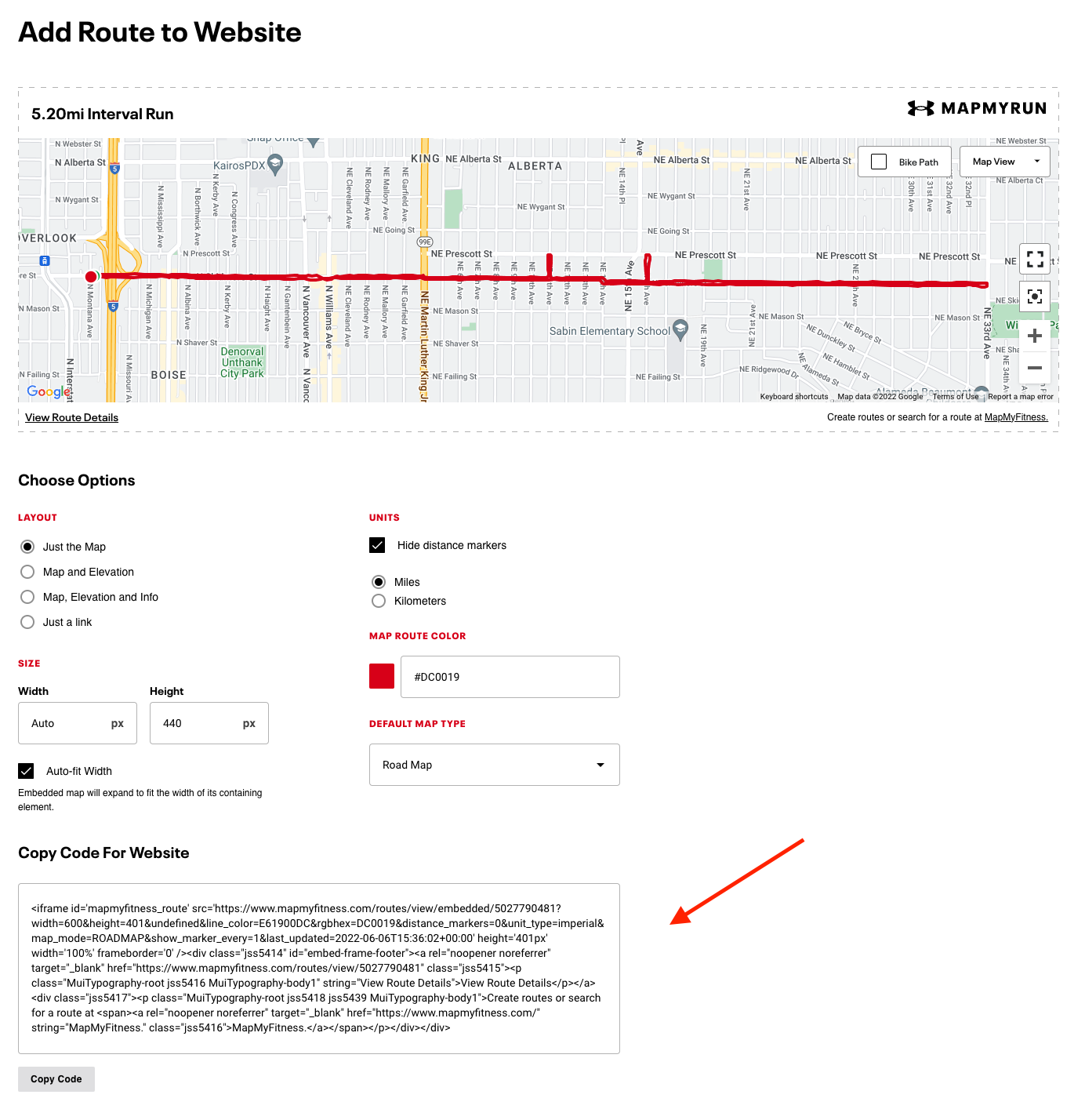 Services  The Route Options